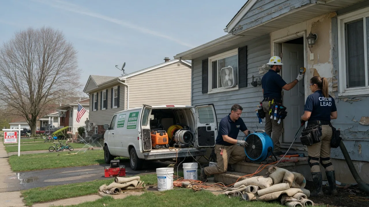 Flood Cleanup in Mentone, IN near me